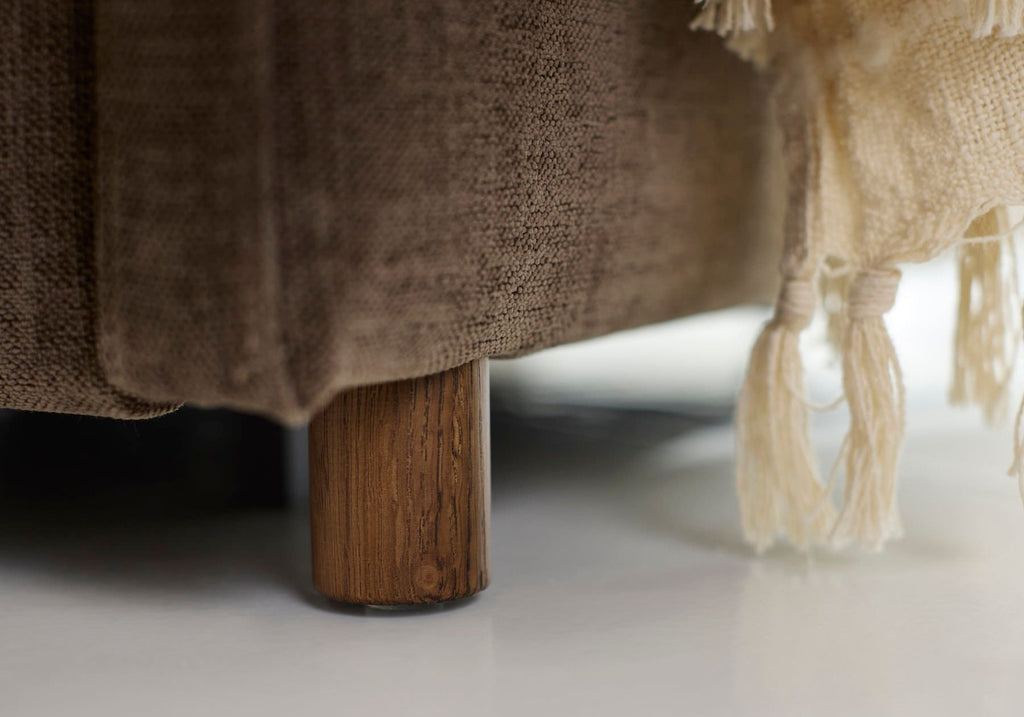 Poltrona letto con braccioli Neah Slim - 411 Esina Cedar Brown