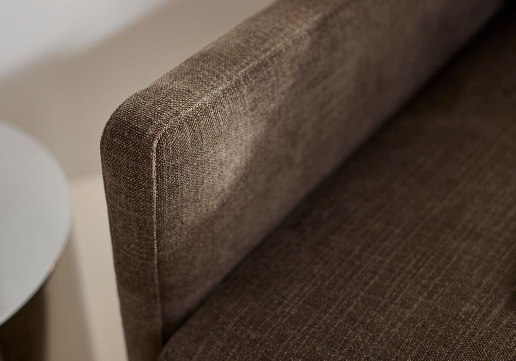 Poltrona letto con braccioli Neah Slim - 411 Esina Cedar Brown