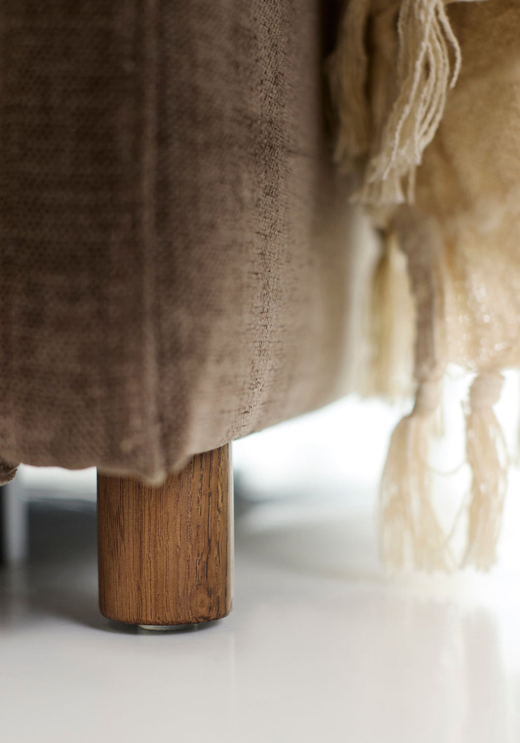 Poltrona letto con braccioli Neah Slim - 411 Esina Cedar Brown