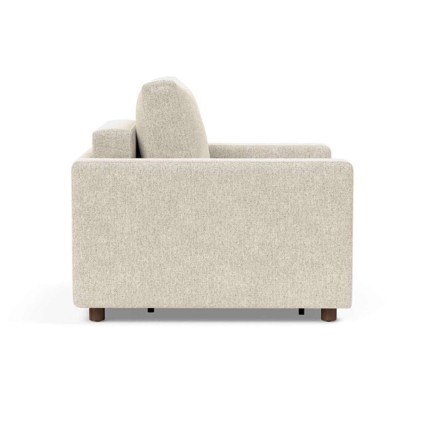 Poltrona letto con braccioli imbottiti Neah - 357 Taura Off White