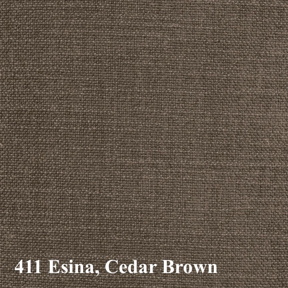 Divano letto con braccioli imbottiti Neah 140 - 411 Esina Cedar Brown