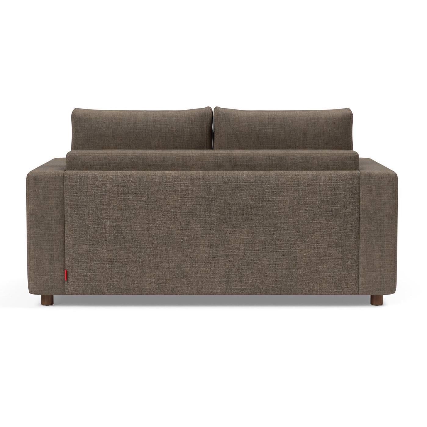 Divano letto con braccioli imbottiti Neah 140 - 411 Esina Cedar Brown