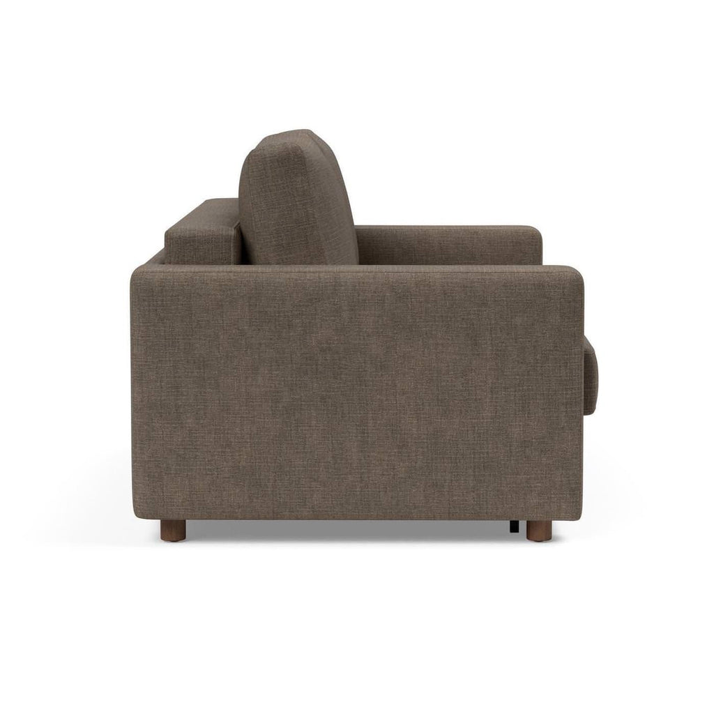 Divano letto con braccioli imbottiti Neah 140 - 411 Esina Cedar Brown