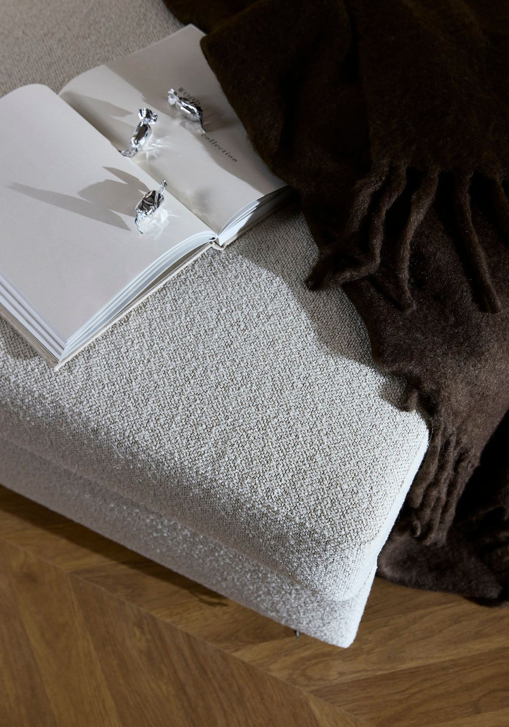 Divano letto con braccioli imbottiti Neah 140 - 357 Taura Off White