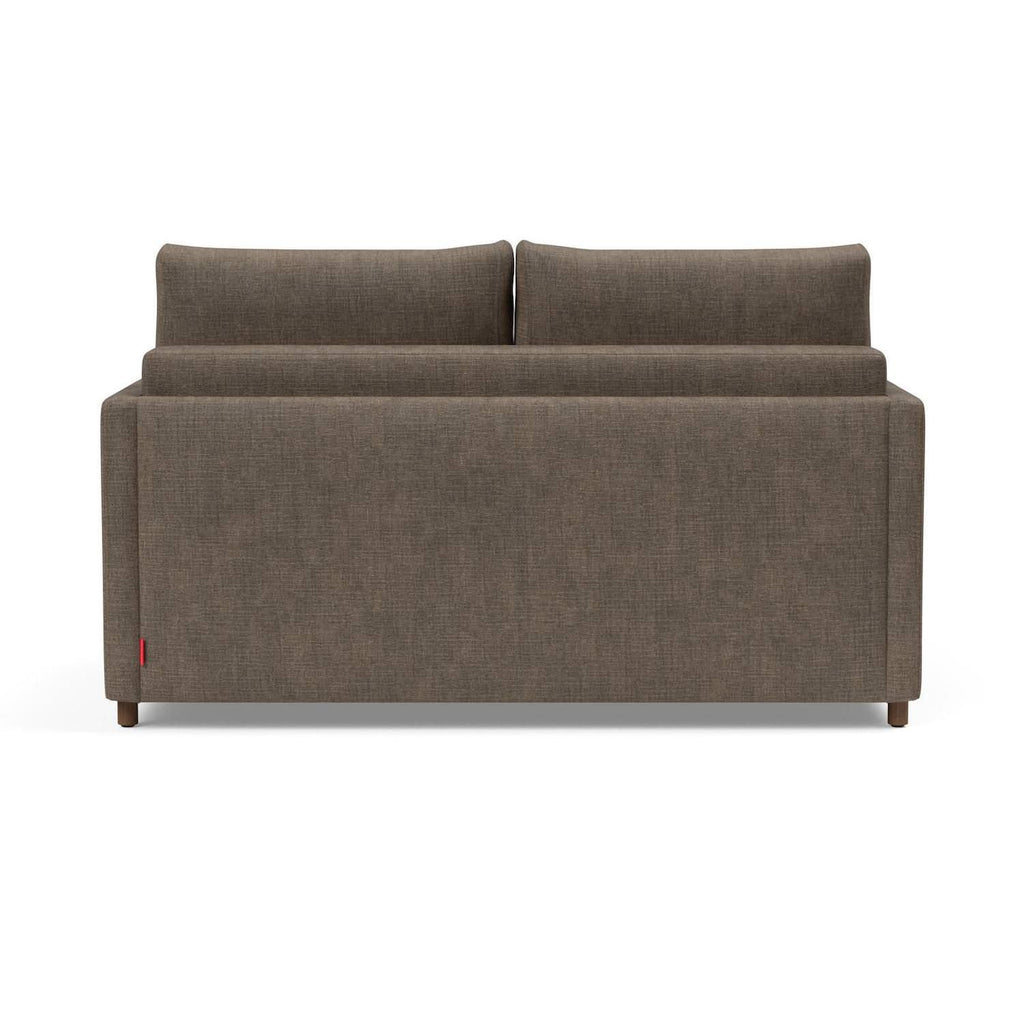 Divano letto con braccioli Neah Slim - 411 Esina Cedar Brown