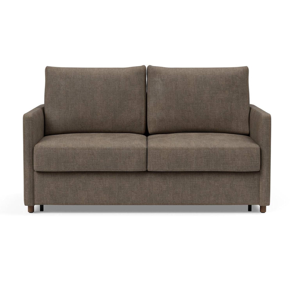 Divano letto con braccioli Neah Slim - 411 Esina Cedar Brown