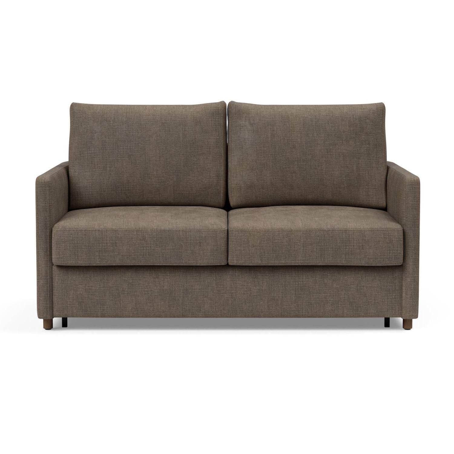 Divano letto con braccioli Neah Slim - 411 Esina Cedar Brown