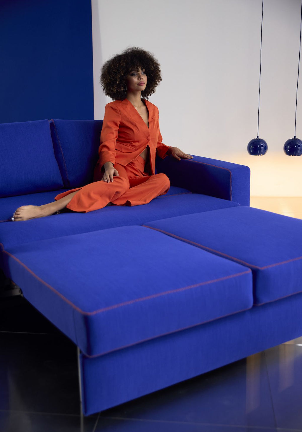 Divano letto con braccioli Neah X