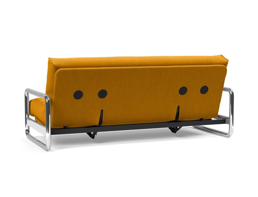 Divano letto matrimoniale uso quotidiano Lomira - 507 Elegance Burned Curry