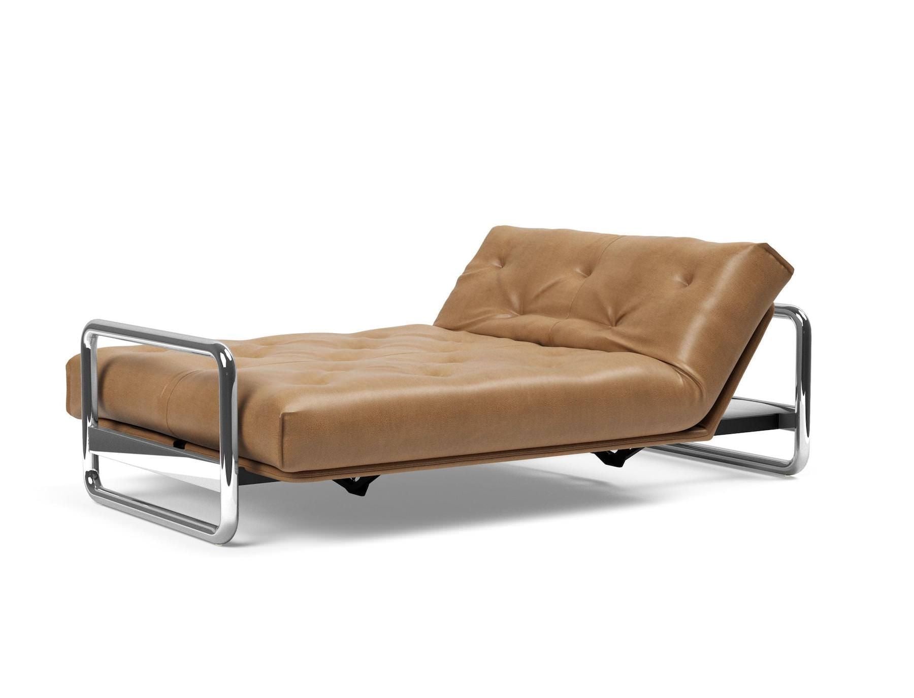 Divano letto matrimoniale uso quotidiano Lomira - 551 Faunal Brown