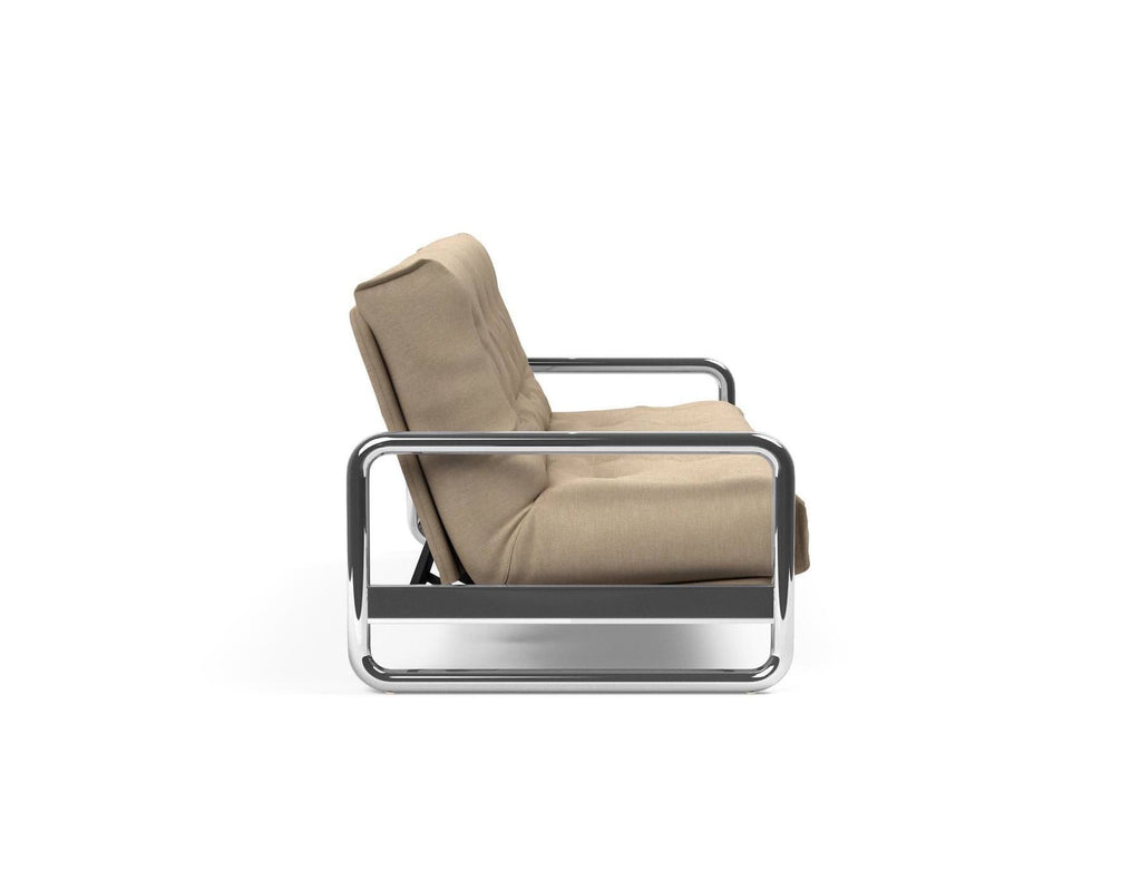 Divano letto matrimoniale uso quotidiano Lomira - 587 Phobos Mocha