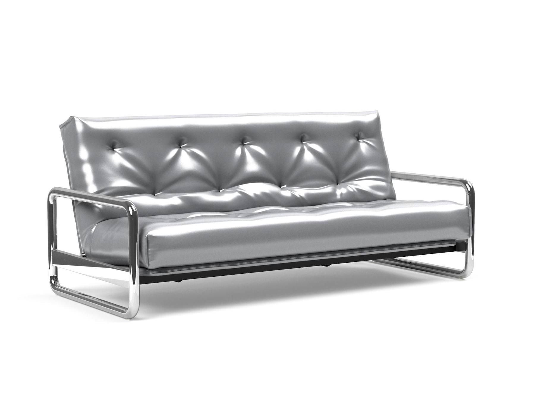 Divano letto matrimoniale uso quotidiano Lomira - 688 Silvershine