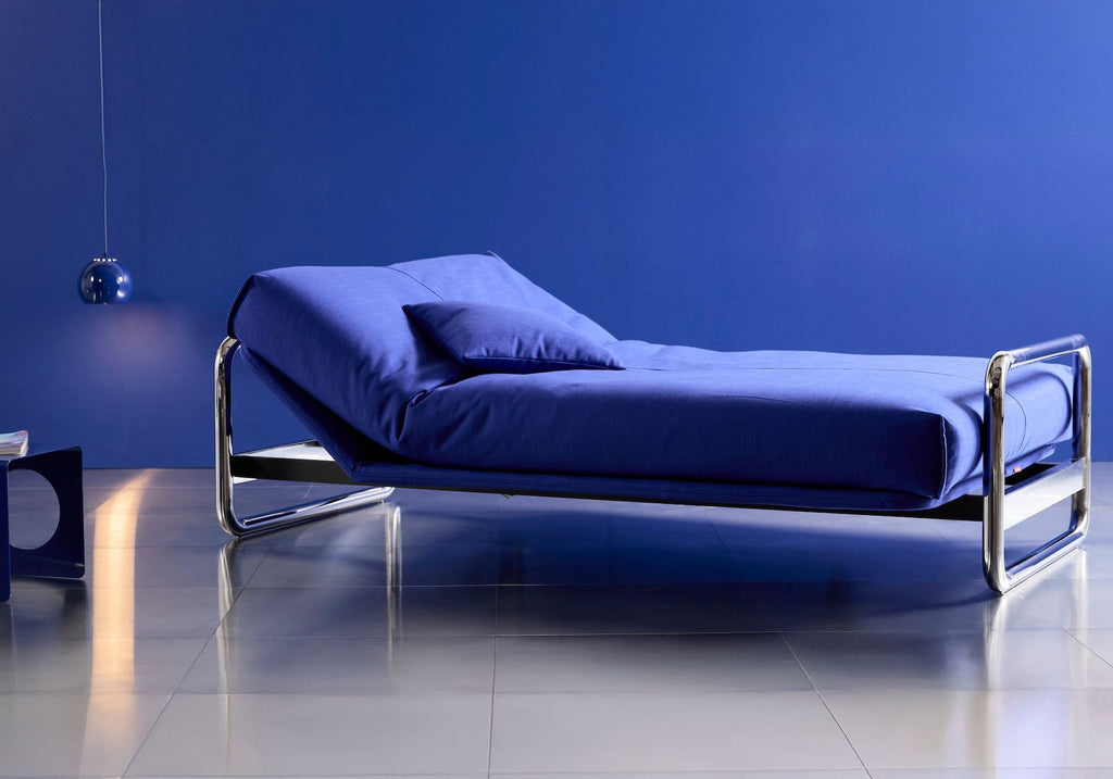 Divano letto matrimoniale sfoderabile Lomira - 512 Elegance Ultramarine