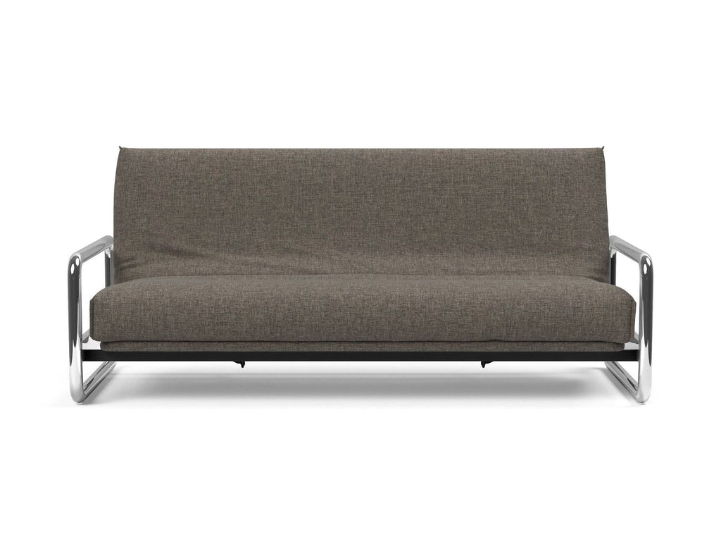 Divano letto matrimoniale sfoderabile Lomira - 216 Flashtex Dark Grey