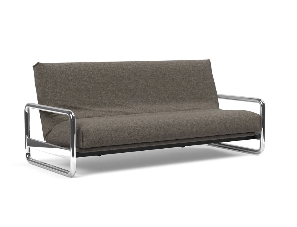 Divano letto matrimoniale sfoderabile Lomira - 216 Flashtex Dark Grey