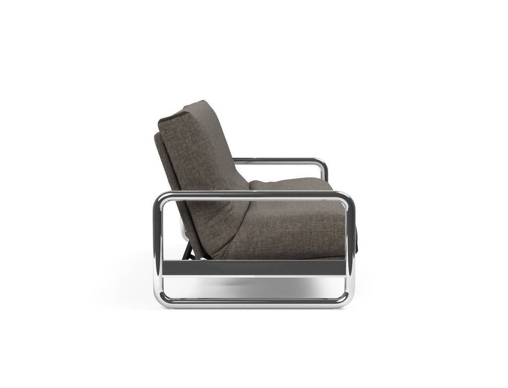 Divano letto matrimoniale sfoderabile Lomira - 216 Flashtex Dark Grey