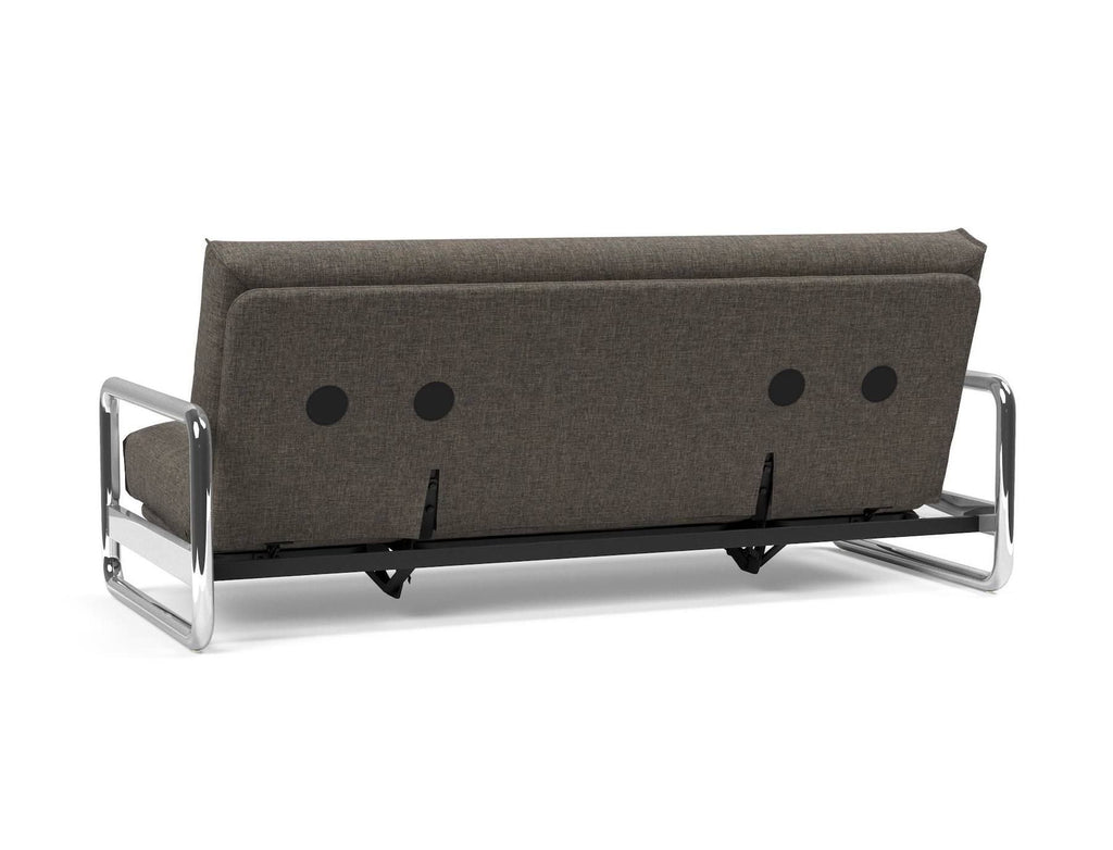 Divano letto matrimoniale sfoderabile Lomira - 216 Flashtex Dark Grey
