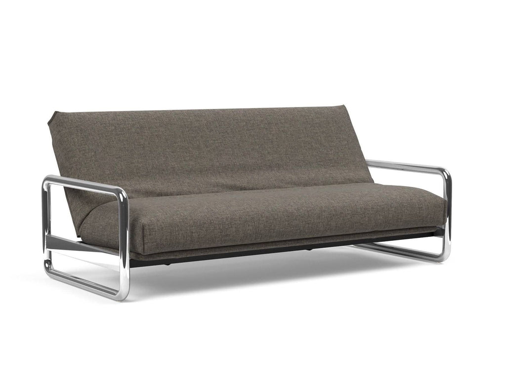Divano letto matrimoniale sfoderabile Lomira - 216 Flashtex Dark Grey