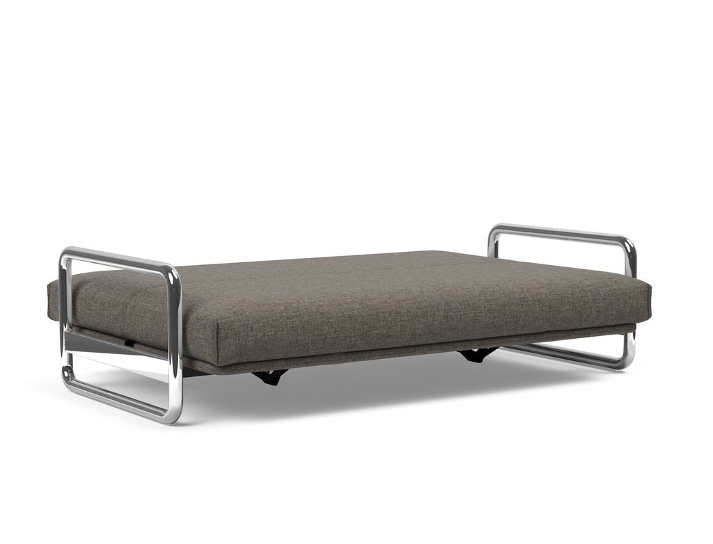 Divano letto matrimoniale sfoderabile Lomira - 216 Flashtex Dark Grey