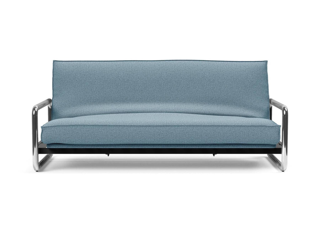 Divano letto matrimoniale sfoderabile Lomira - 525 Mixed Dance Light Blue