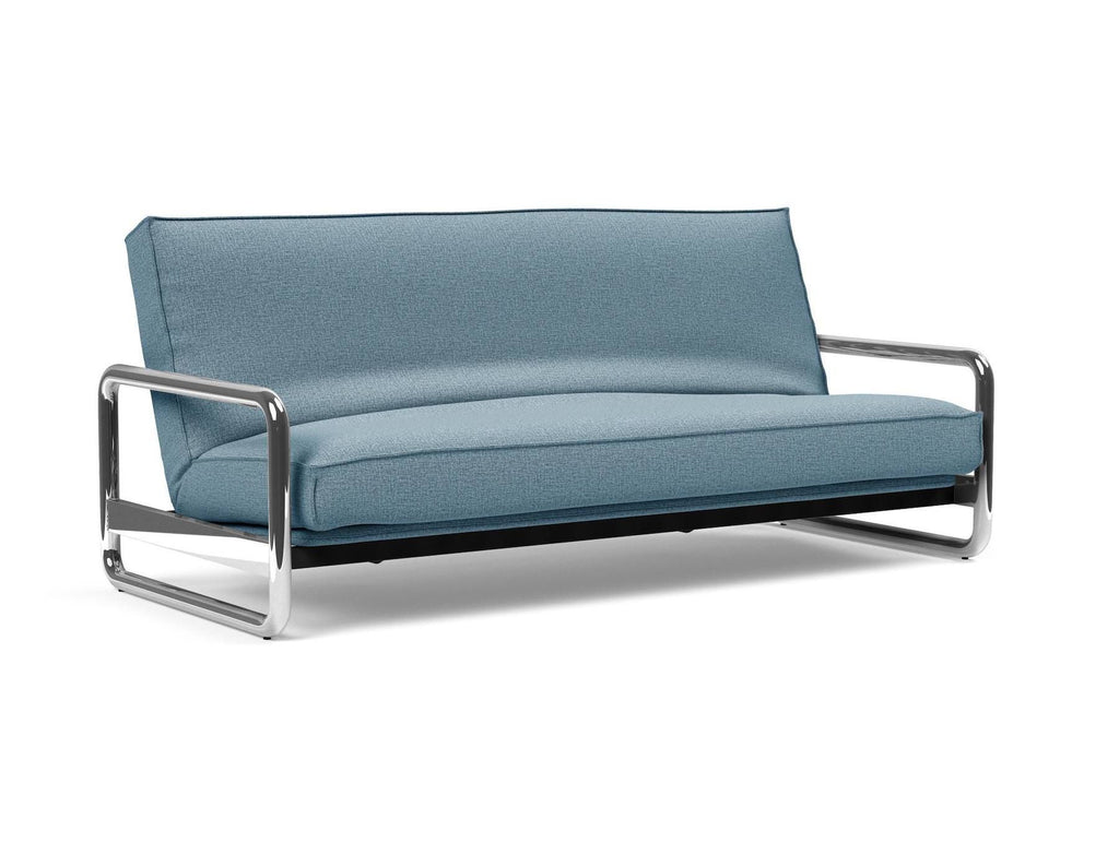 Divano letto matrimoniale sfoderabile Lomira - 525 Mixed Dance Light Blue