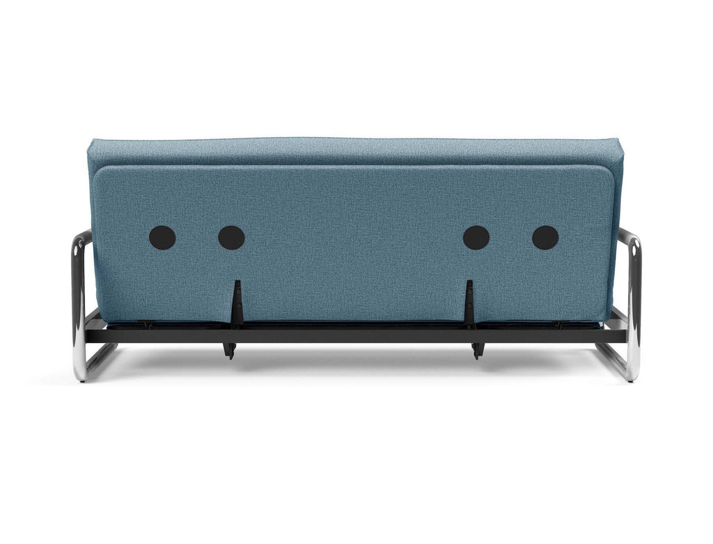 Divano letto matrimoniale sfoderabile Lomira - 525 Mixed Dance Light Blue