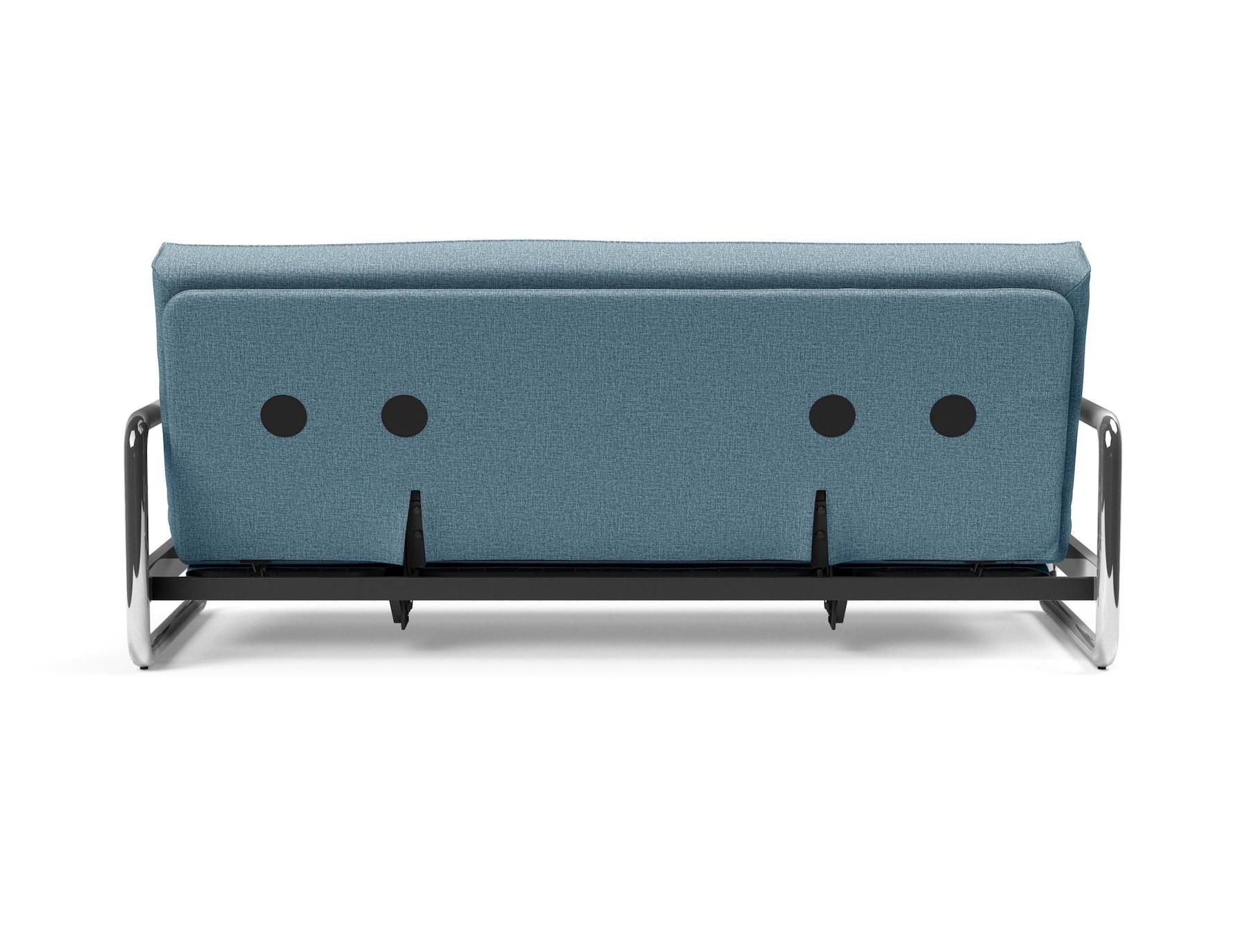 Divano letto matrimoniale sfoderabile Lomira - 525 Mixed Dance Light Blue