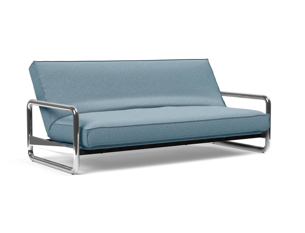 Divano letto matrimoniale sfoderabile Lomira - 525 Mixed Dance Light Blue