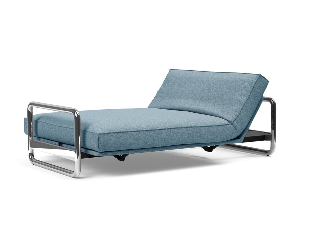 Divano letto matrimoniale sfoderabile Lomira - 525 Mixed Dance Light Blue