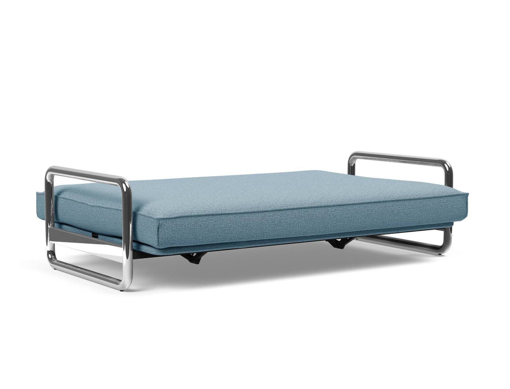 Divano letto matrimoniale sfoderabile Lomira - 525 Mixed Dance Light Blue