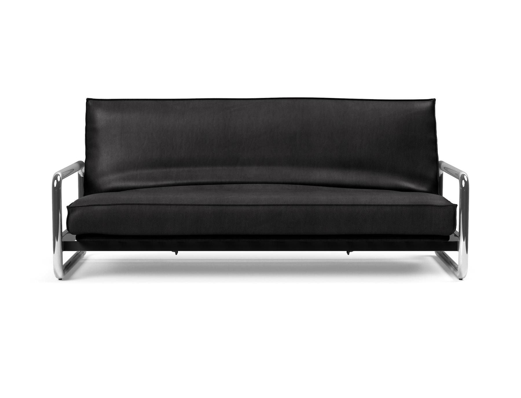 Divano letto matrimoniale sfoderabile Lomira - 550 Faunal Black