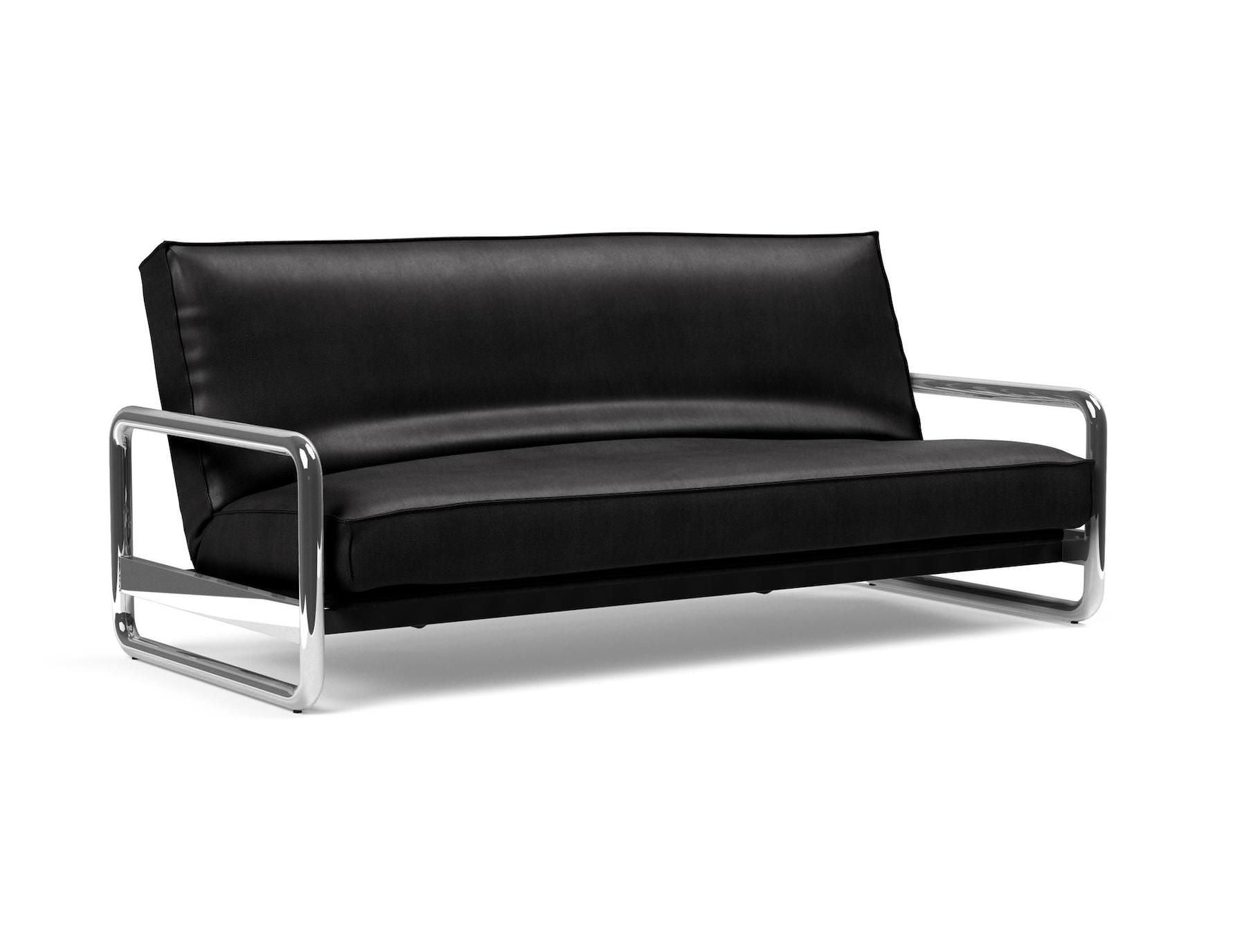Divano letto matrimoniale sfoderabile Lomira - 550 Faunal Black
