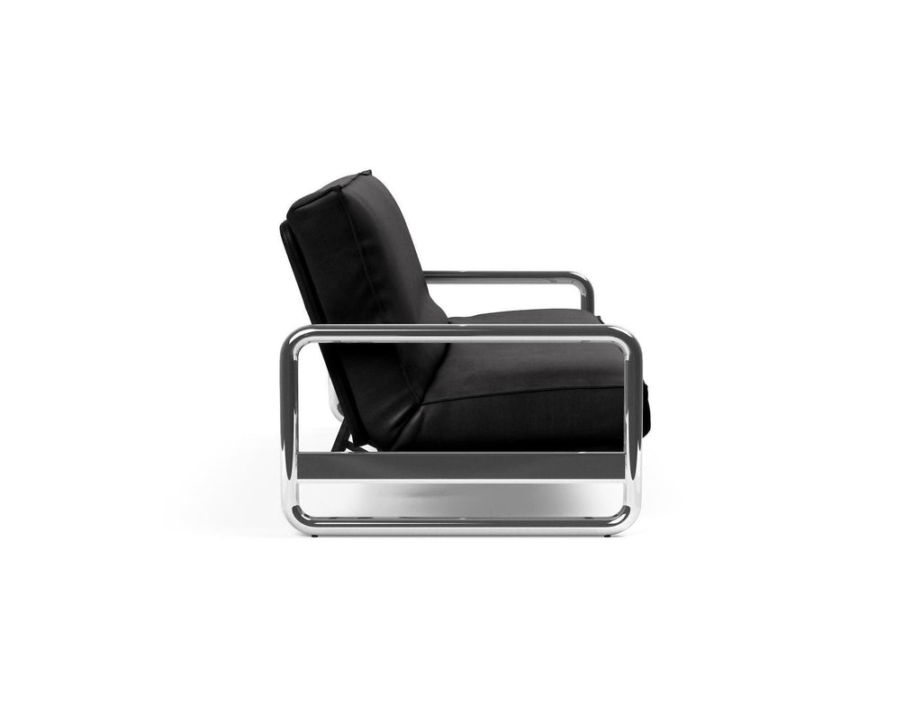 Divano letto matrimoniale sfoderabile Lomira - 550 Faunal Black