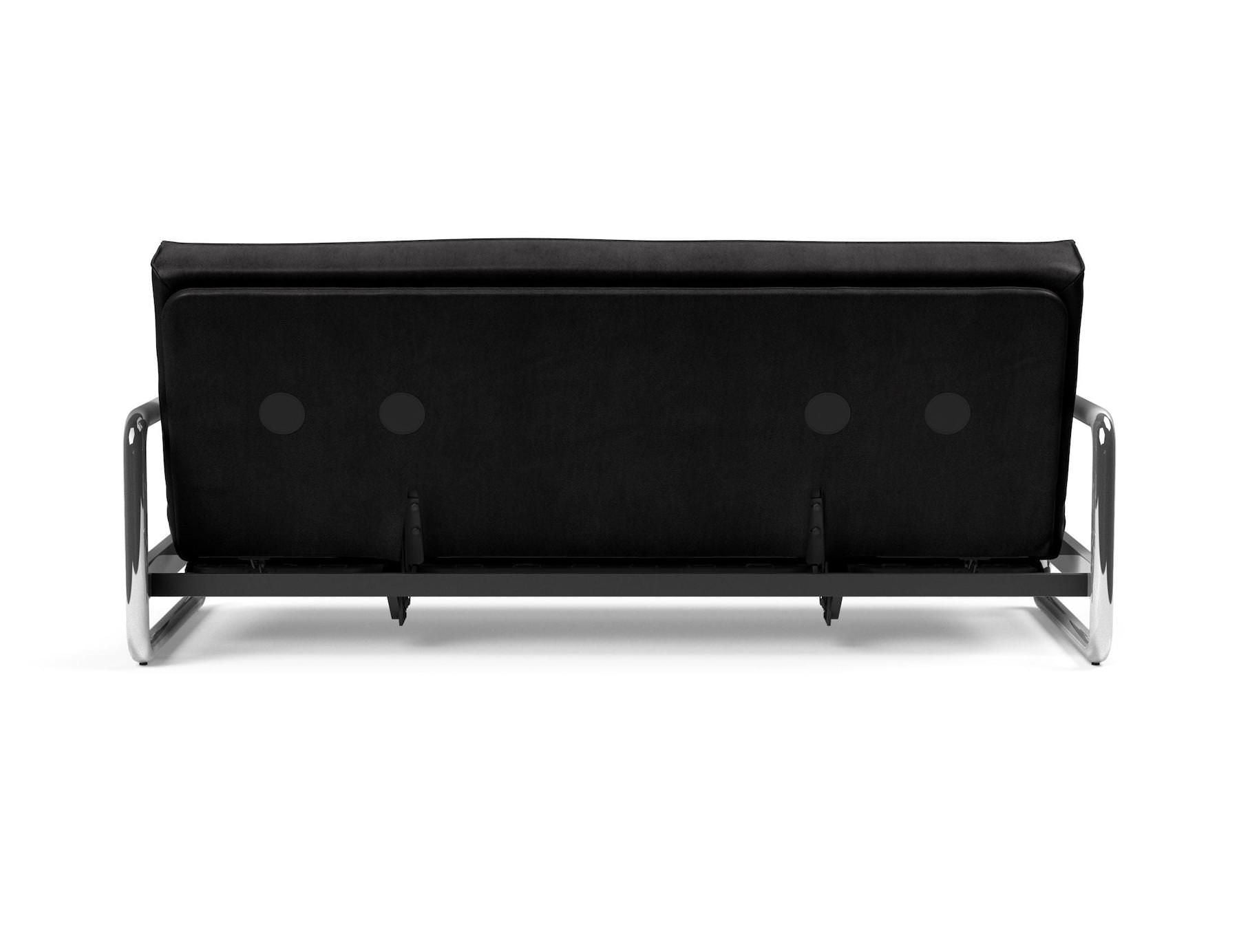 Divano letto matrimoniale sfoderabile Lomira - 550 Faunal Black