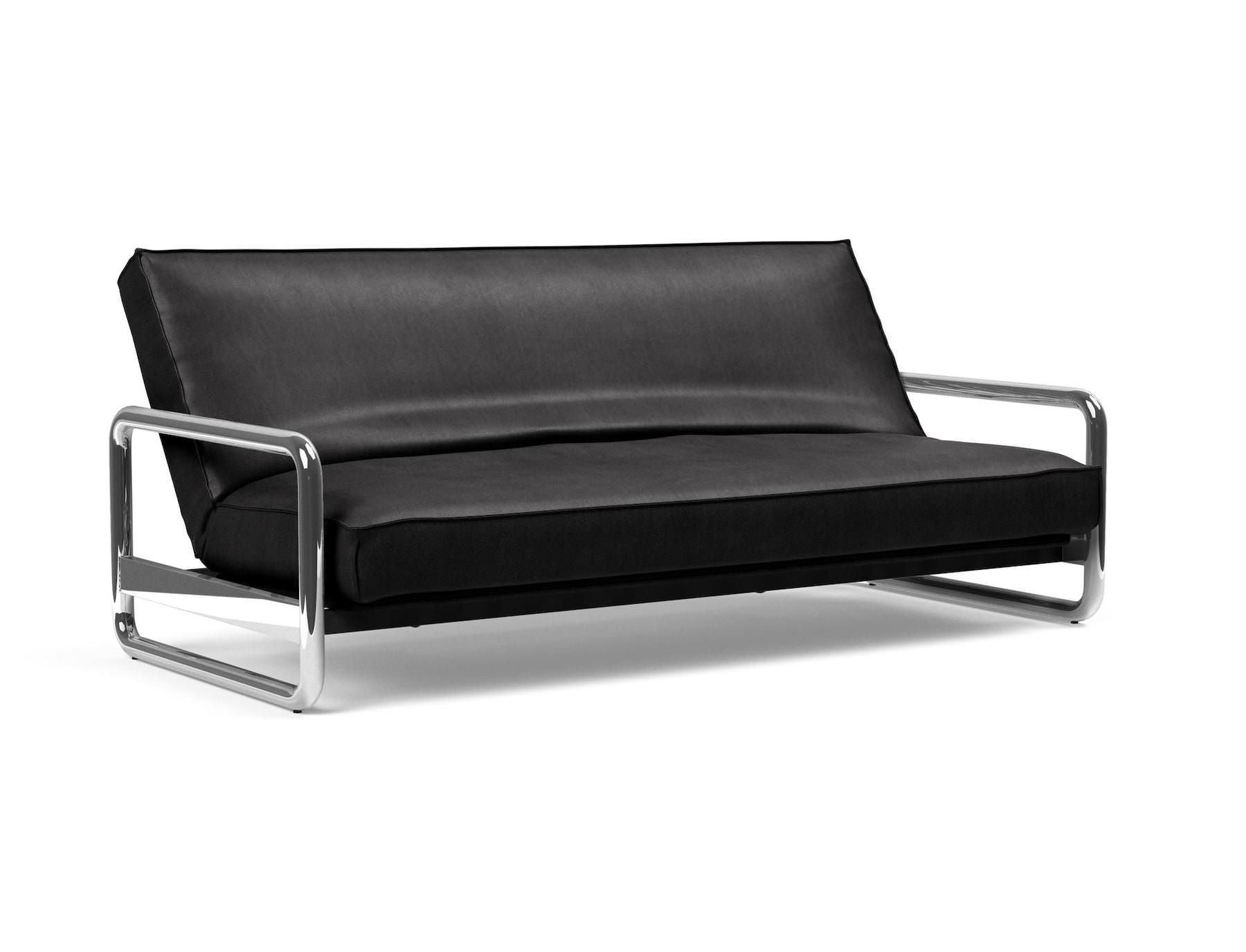 Divano letto matrimoniale sfoderabile Lomira - 550 Faunal Black