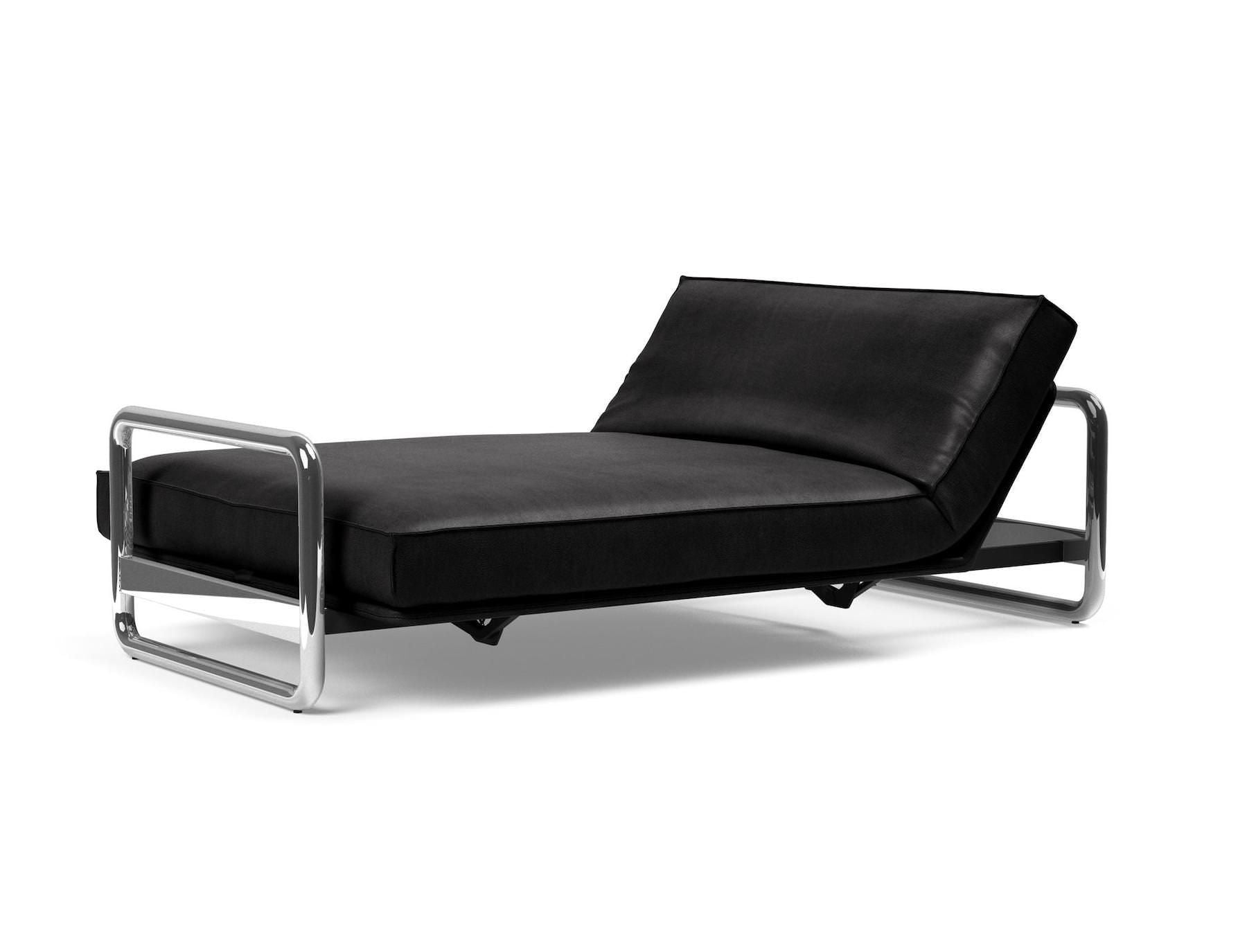 Divano letto matrimoniale sfoderabile Lomira - 550 Faunal Black