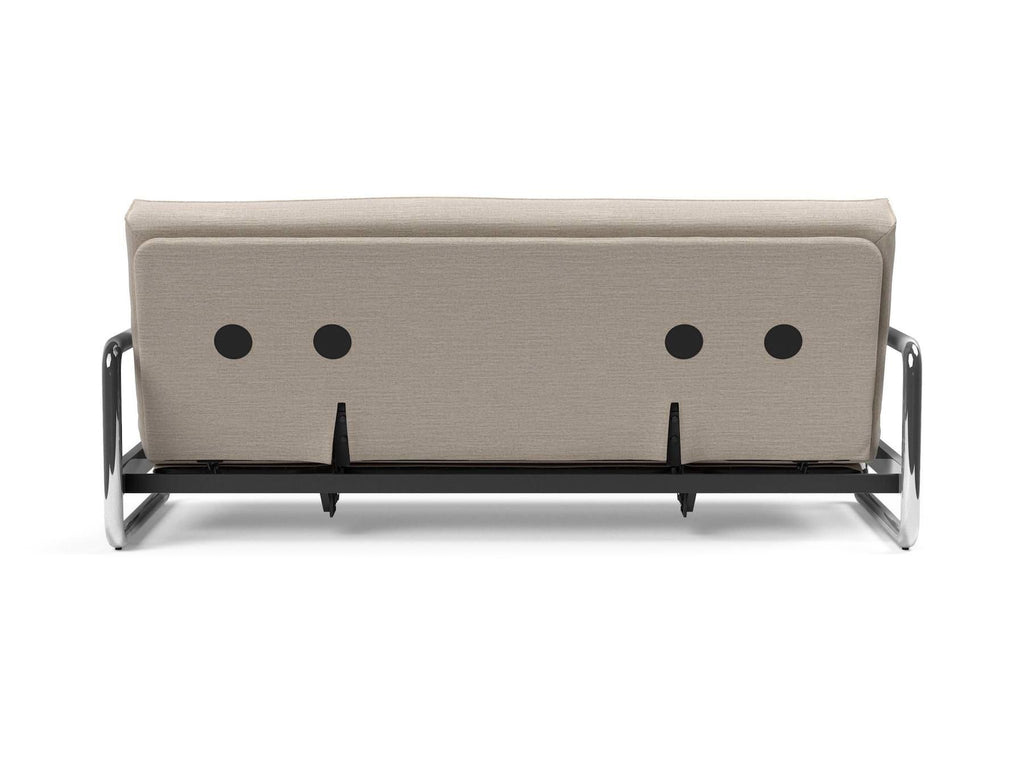 Divano letto matrimoniale sfoderabile Lomira - 612 Blida Sand Grey