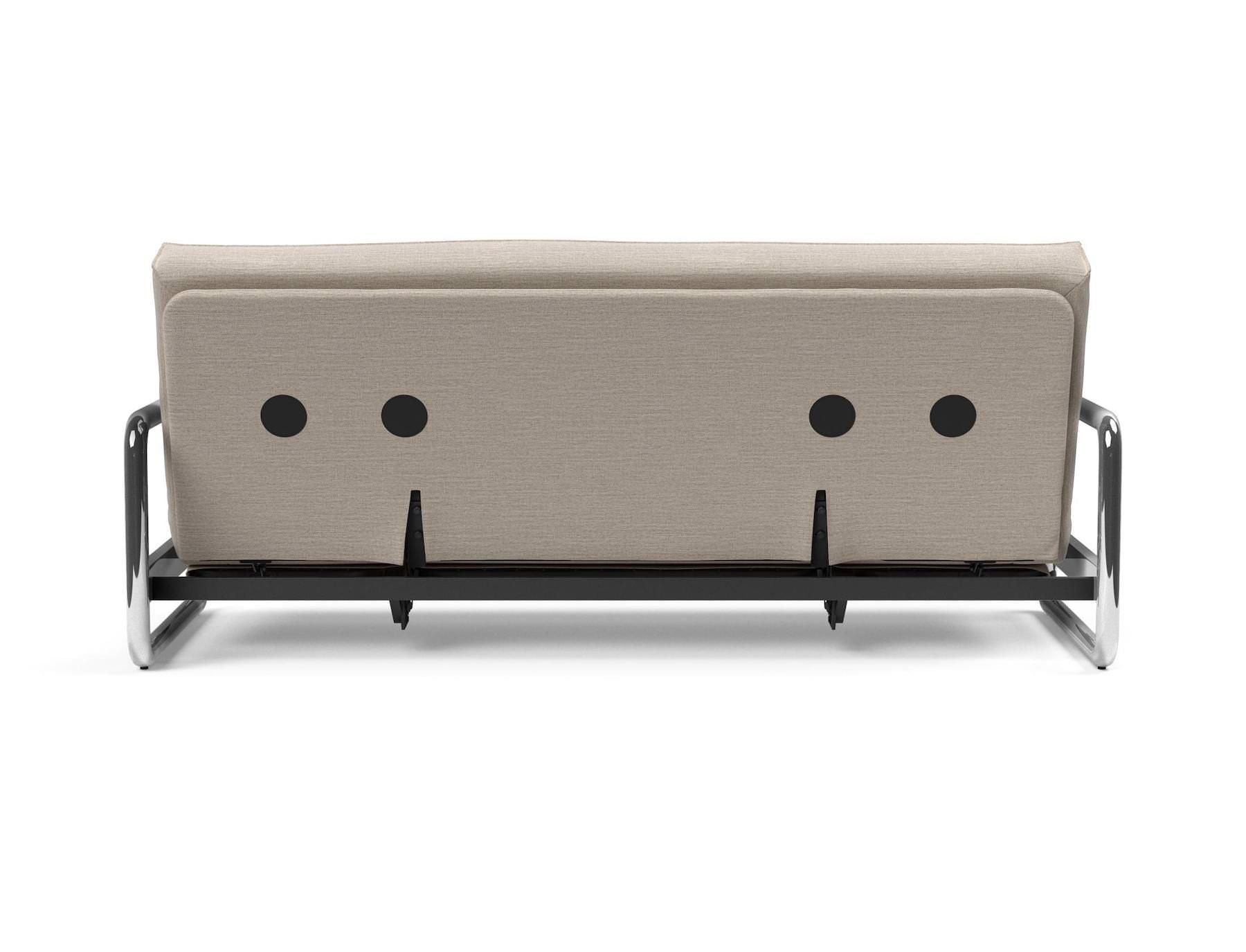 Divano letto matrimoniale sfoderabile Lomira - 612 Blida Sand Grey