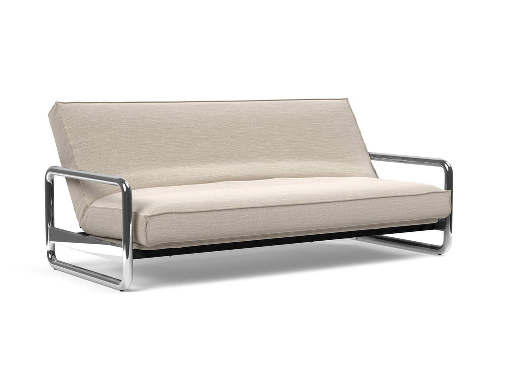 Divano letto matrimoniale sfoderabile Lomira - 612 Blida Sand Grey