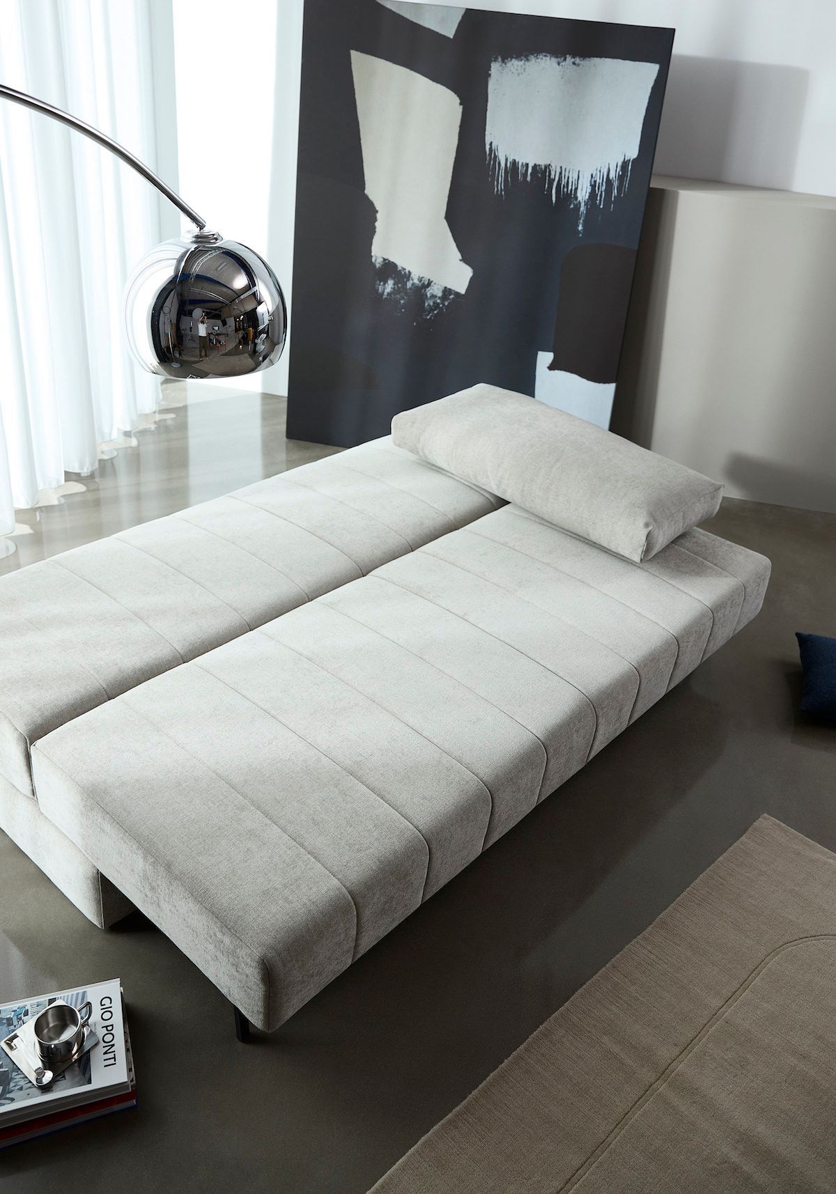 Divano letto matrimoniale Akello - 280 Avella Sand