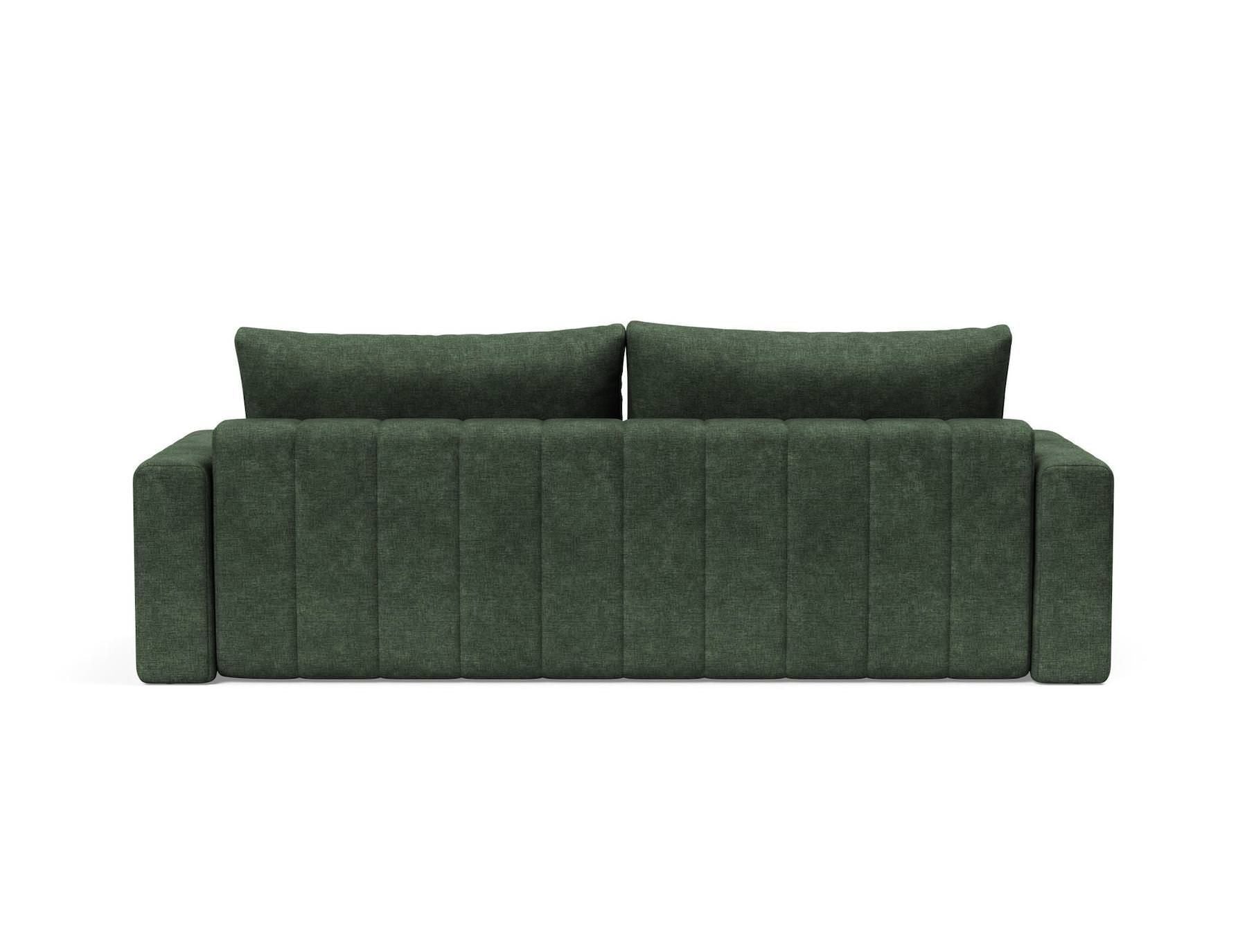 Divano letto matrimoniale con braccioli Akello Arms - 281 Avella Pine Green
