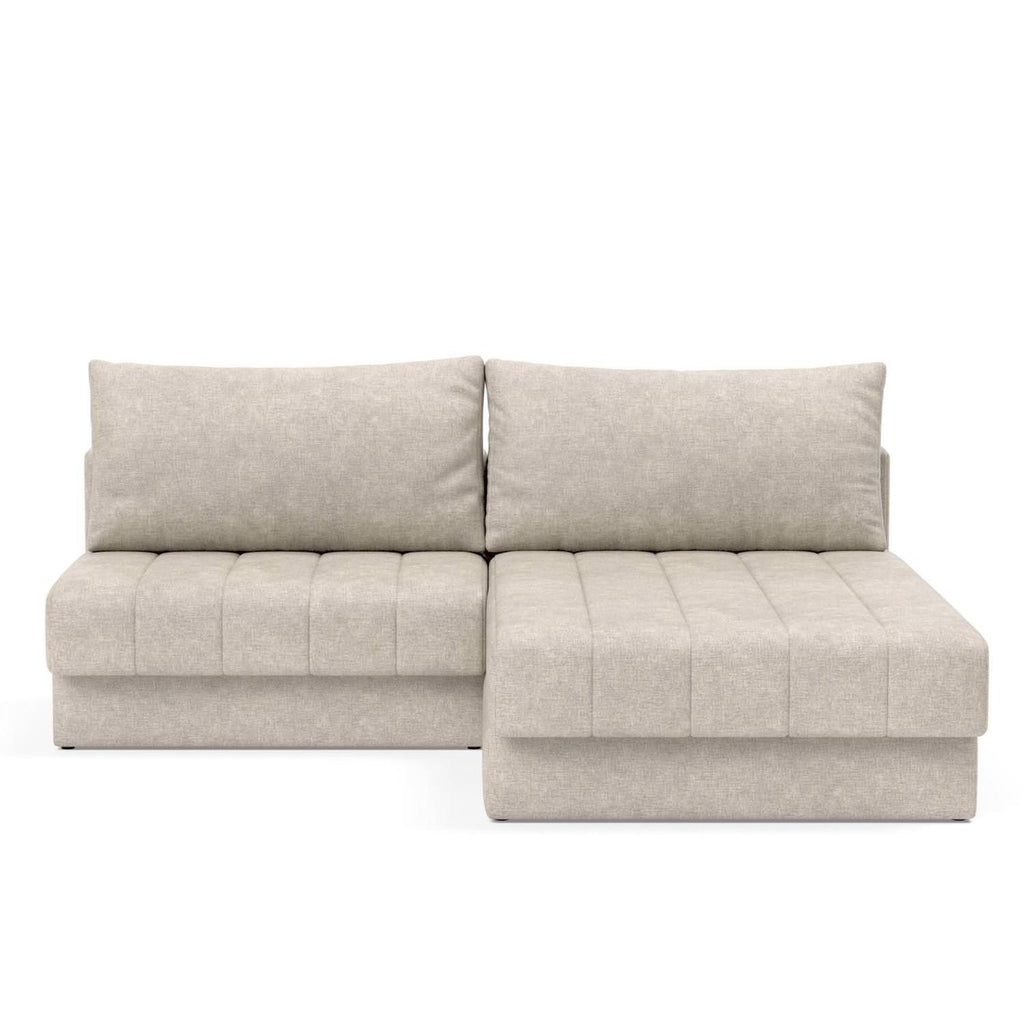 Divano letto matrimoniale con penisola Akello Lounger - 280 Avella Sand