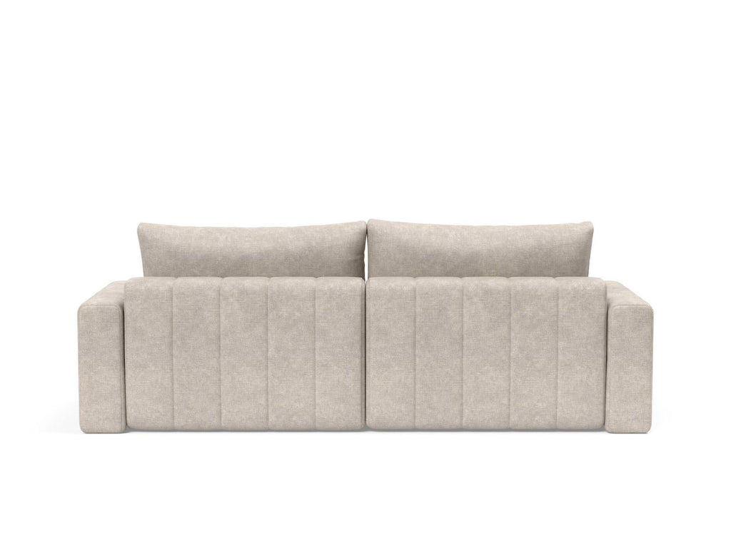 Divano letto matrimoniale con penisola e braccioli Akello Lounger Arms - 281 Avella Pine Green