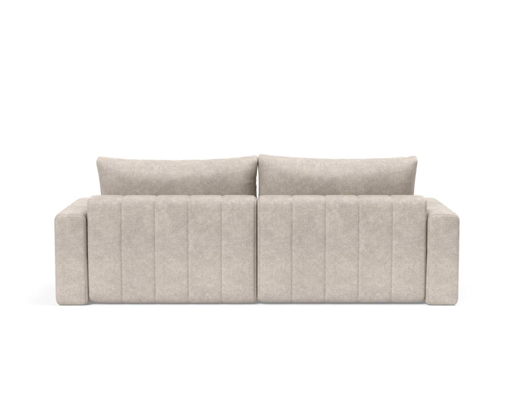 Divano letto matrimoniale con penisola e braccioli Akello Lounger Arms - 281 Avella Pine Green
