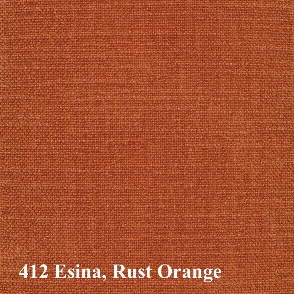 Divano letto matrimoniale con braccioli Cone - 412 Esina Rust Orange