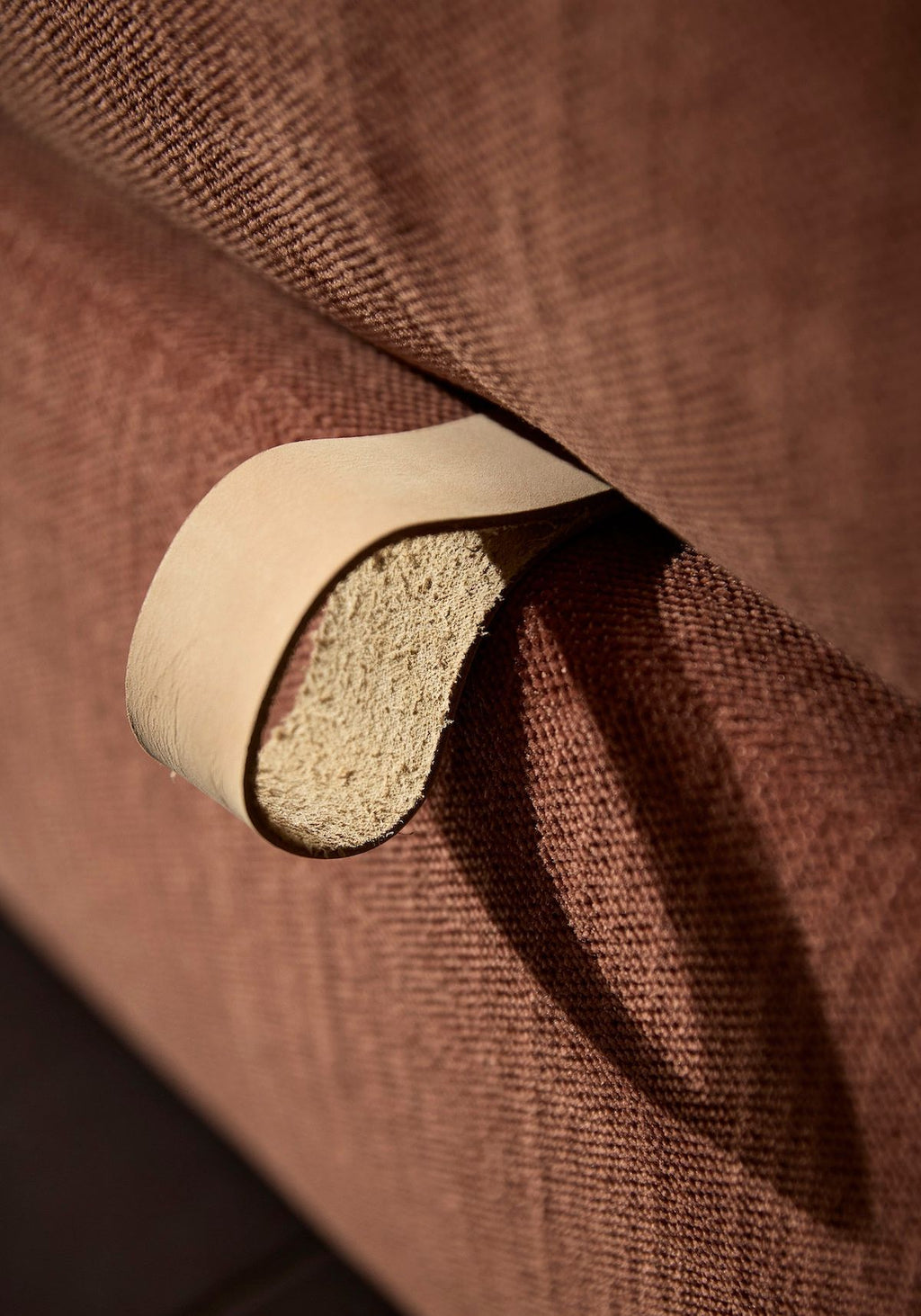 Divano letto matrimoniale con braccioli Cone - 412 Esina Rust Orange