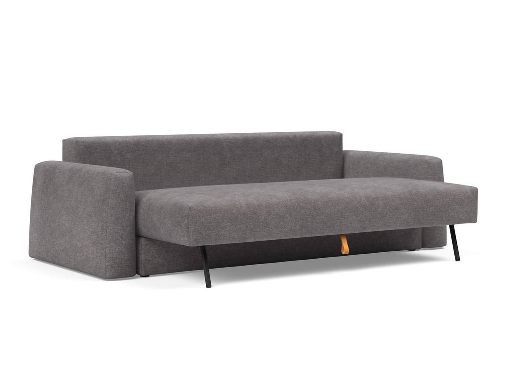 Divano letto matrimoniale con braccioli Cone - 282 Avella Warm Grey