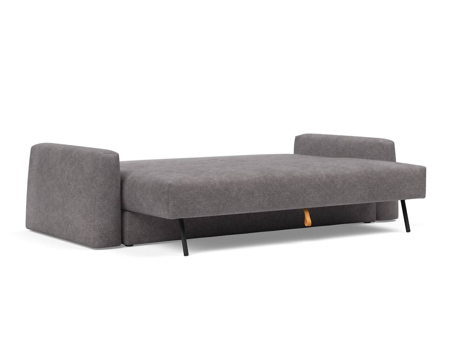Divano letto matrimoniale con braccioli Cone - 282 Avella Warm Grey