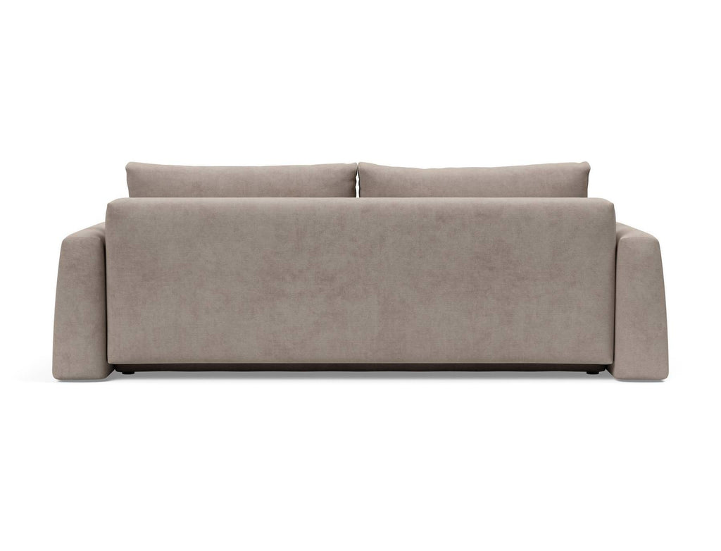 Divano letto matrimoniale con braccioli Cone - 318 Cordufine Beige