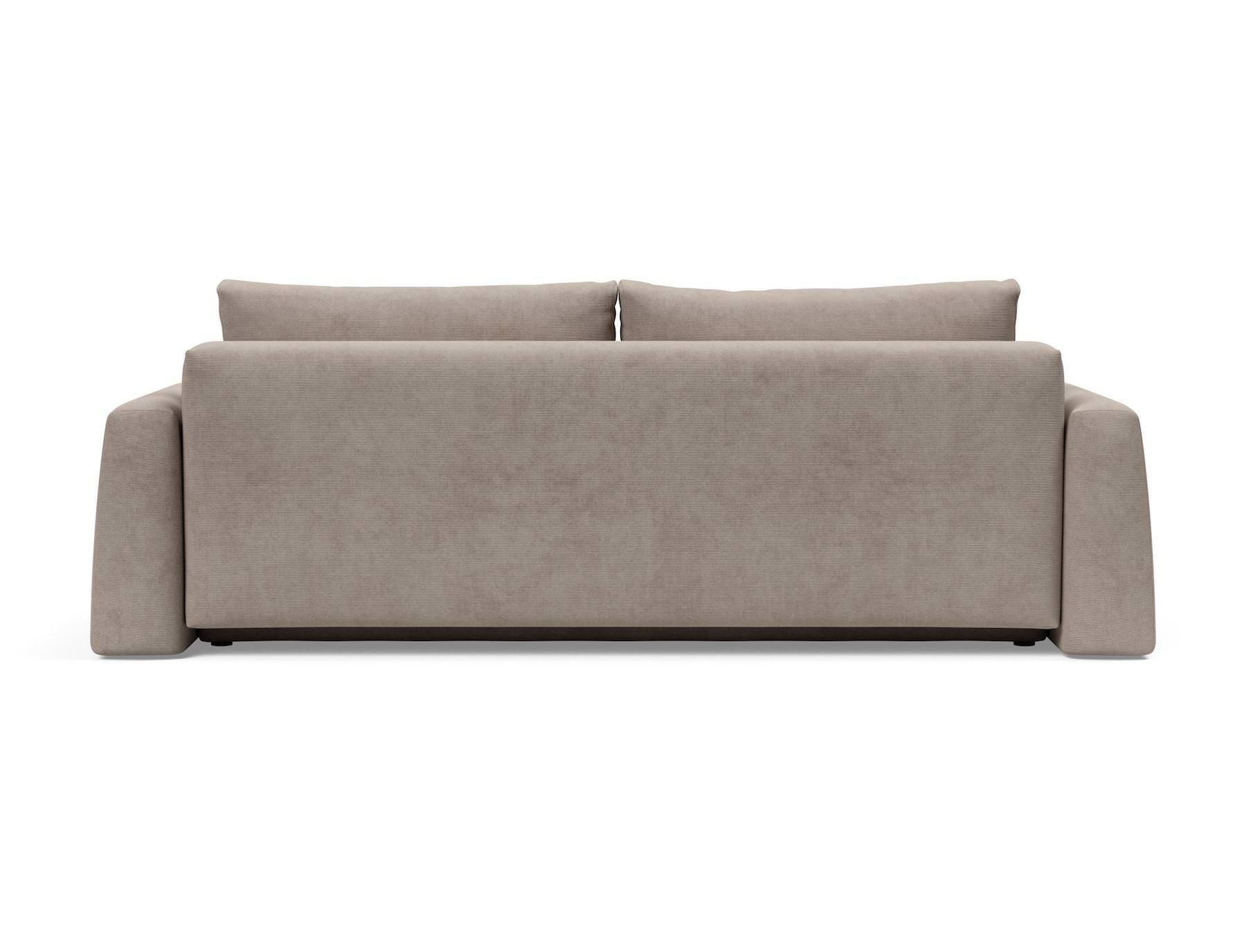 Divano letto matrimoniale con braccioli Cone - 318 Cordufine Beige